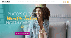 Desktop Screenshot of platosclosetwinstonsalem.com