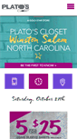 Mobile Screenshot of platosclosetwinstonsalem.com